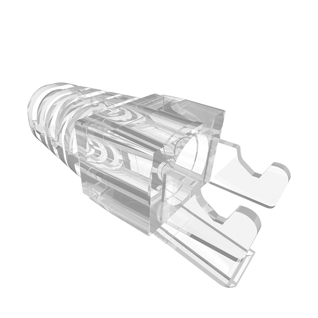 Nový PC Transparent RJ45 Modular Plug Boot