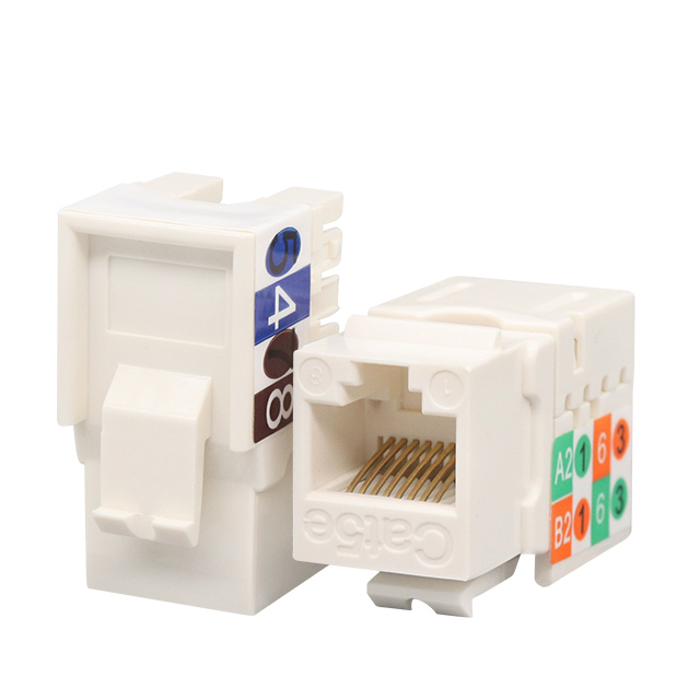 CAT5E UTP 90 stupňů úder Keystone Jack