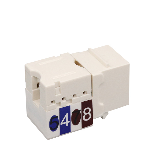 Cat6 Unshield 90 stupňů úderu dolů Keystone Jack